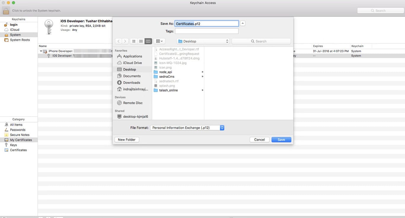  certificate creation flow.