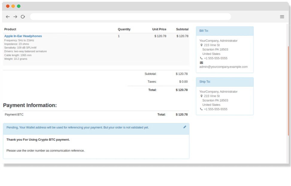 Confirming Sale Order on Payments