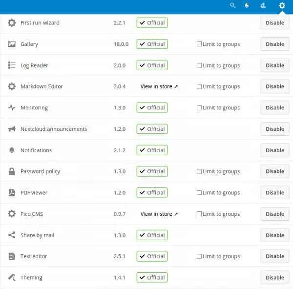 Nextcloud Apps